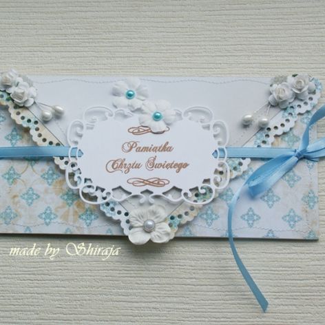 Pamiątka Chrztu św. - 'perłowa delikatność'