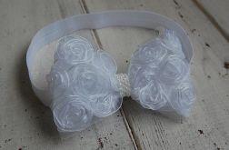 Retro opaska niemowlęca - Retro kokarda