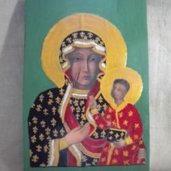 Ikona - Matka Boża Częstochowska