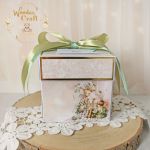 Exploding box chrzest "PeachBaby" GOTOWY - 