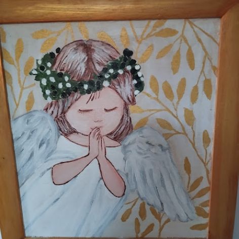 Anielska chwila - obraz