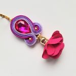 Bugenwilla kolczyki sutasz - 