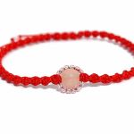 Bransoletka z jadeitem prezent na szczęście - Bransoletka