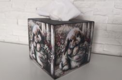 Chusteczki kwadratowy Zajączek