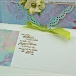 kopertówka z okazji ślubu:wiosenny ogród - 