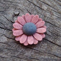 Momilio spineczka kwiatuszek "cameo pink"