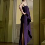 Suknia wieczorowa / fioletowa – SARINA - 