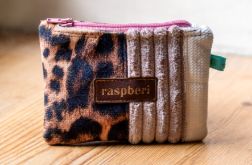 Patchworkowy portfelik etui na klucze 2w1