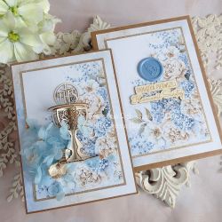 Komunijna kartka w pudełku 644