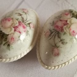 Pisanki decoupage z różyczkami Pisanki decoupage z różyczkami