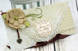 Kopertówka z okazji ślubu- sercowe LoVe