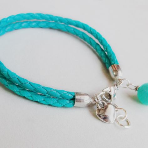 Bransoletka turkusowa