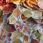 Jesienna dekoracja na desce - Dodatki