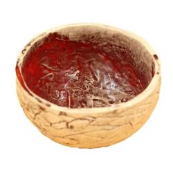 Miseczka ceramiczna (czerwona)