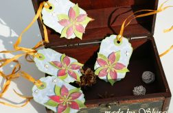 Bileciki do prezentów- gwiazda betlejemska