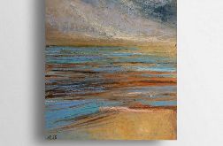 Morze-rysunek pastelami olejnymi A5