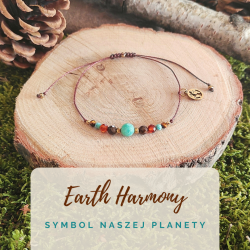 Bransoletka Earth Harmony z amazonitem