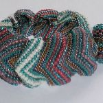 masywna ręcznie wypleciona multikolor - 