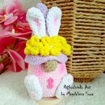 	Gnom/Skrzat/Królik wielkanocny na szydełku - 