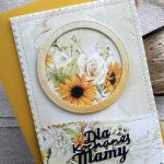 Kartka na Dzień Matki ze słonecznikami 3 - Kartka z kopertą