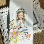 191,Kartka na komunię dla dziewczynki do koperty - 191,Kartka na komunię dla dziewczynki do koperty