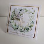 Kartka na Bierzmowanie z gołąbkiem - 