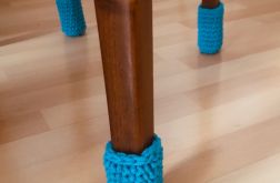 Pokrowiec,osłony na nogi krzeseł,stołków,4sztuki kwadrat.