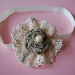 Opaska niemowlęca  - Mała rusałka