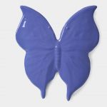 Motyl ceramiczny - motyl niebieski