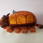 Cat Bus maskotka handmade studio Ghibli - Widok z boku