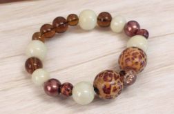 Bransoletka na gumce panterka