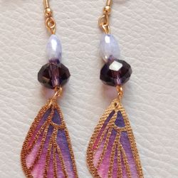 Kolczyki - skrzydła motyla