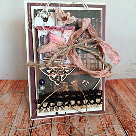 Kartka okolicznościowa - Brązowe klimaty