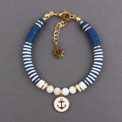 Bransoletka z kotwicą.