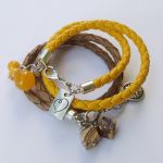 Żółta z kamieniami - 