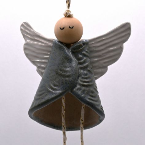 Aniołek niebiesko-szary 02