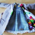 Maileg doll, miękka lalka, bawełniana lala - Polarowy płaszczyk dla lalki