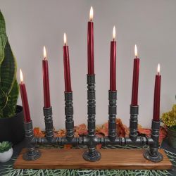 Świecznik Loftowy 7-punktowy F007_2-W1 Loft