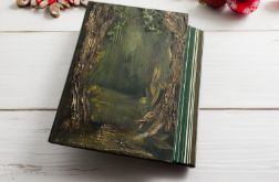 Ręcznie wykonany album z malowaną okładką prezent święta dla niej