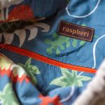 Torba z kominem do wózka ecru + pudrowy róż - 