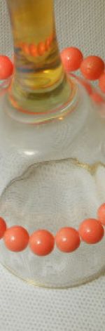 20.Bransoletka ze szklanych koralików 8mm