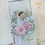 Romantyczna kartka ślubna "Lovely Day Pink 1" - 