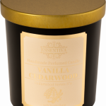 Cedr z Wanilią, sojowa świeca zapachowa 220ml - Z przodu zamknięte