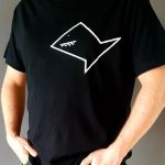 Koszulka ręcznie malowana rekin unisex - unisex