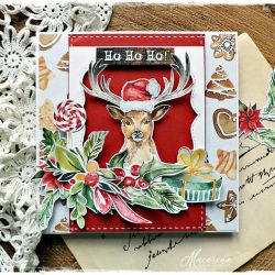 Ho Ho Ho - kartka bożonarodzeniowa