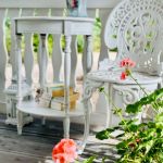 Stolik prowansalski, shabby chic, koliber  - 