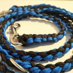 Przepinana smycz dla psa Paracord Handmade 220 cm - Gora