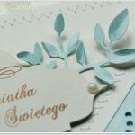 Pamiątka Chrztu św. -perłowy poranek - 