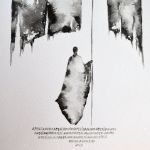 Aperi Ianua M, grafika, obraz malowany tuszem - 