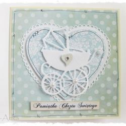 Kartka na Chrzest dla chłopca